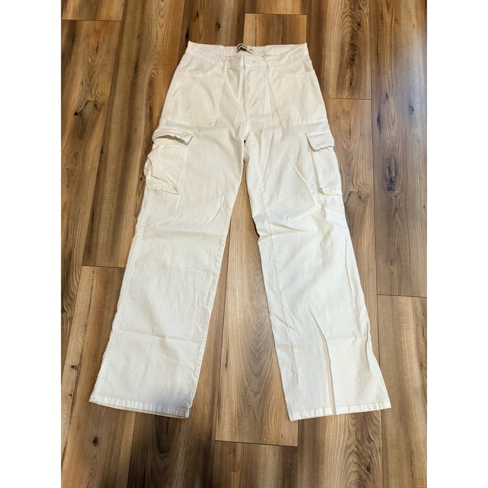 Lovegen Cargo Pants Womensv7 Or 29 Boot Cut Ivory